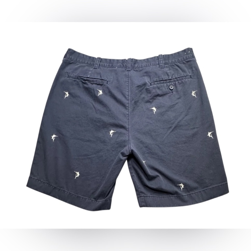 J.CREW Men’s Blue Chino Marlin Preppy Casual Classic Outdoors Shorts Size 32